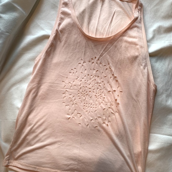 Talula Loose Scallop designed Tank - Picture 1 of 3